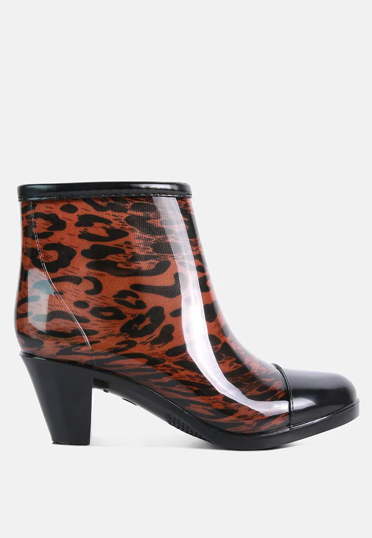 Mizzle Smart Block Heel Rainboots By Ruw