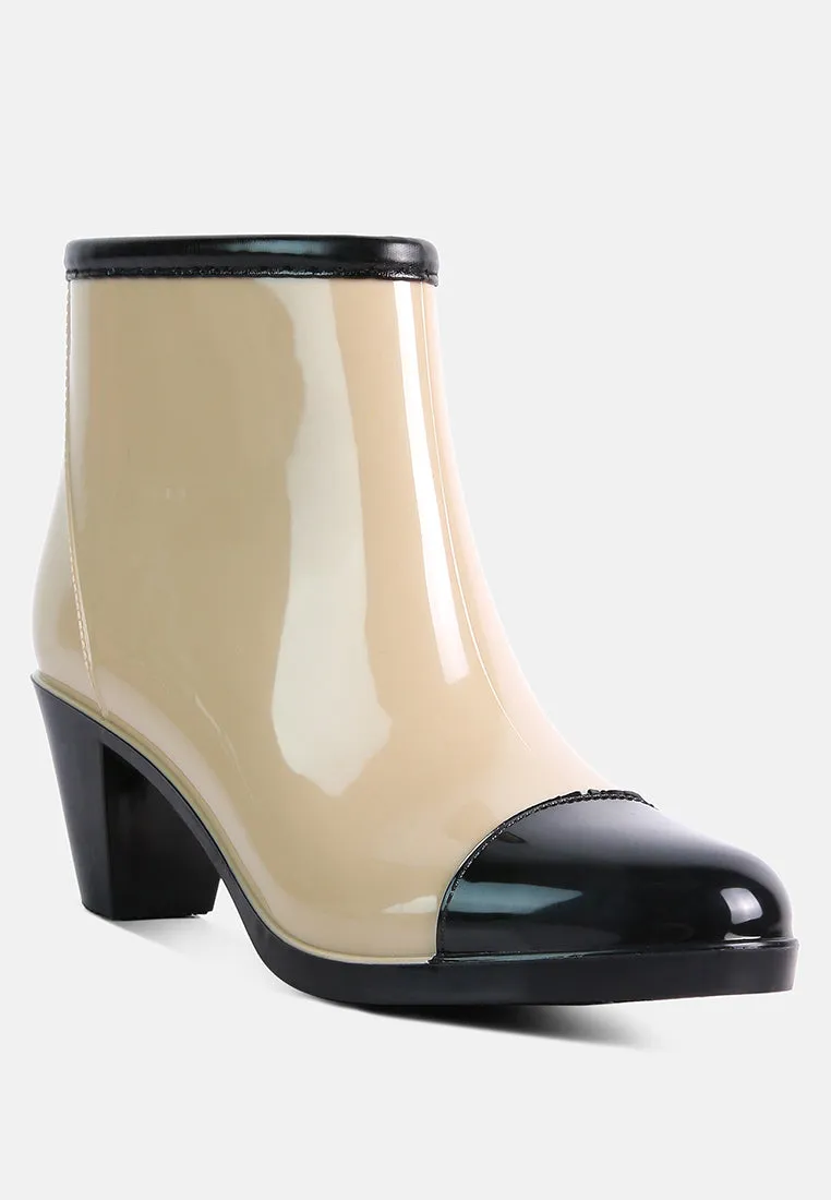 Mizzle Smart Block Heel Rainboots By Ruw