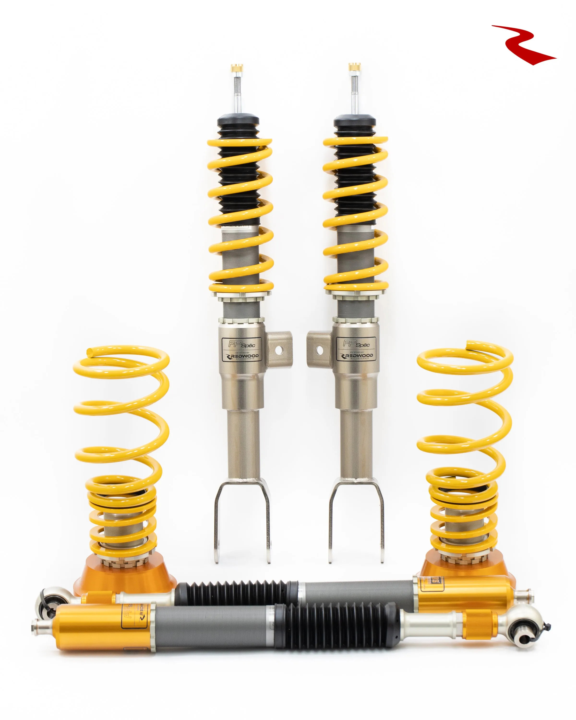 Model 3 Ohlins DFV Long-Stroke Coilovers - Engineered by FPSpec for Redwood Motorsports