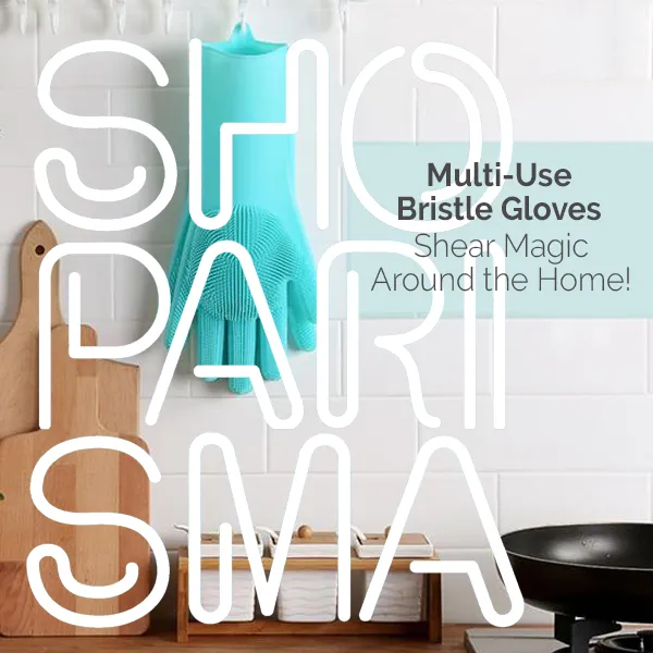 Multi-Purpose Bristle Gloves