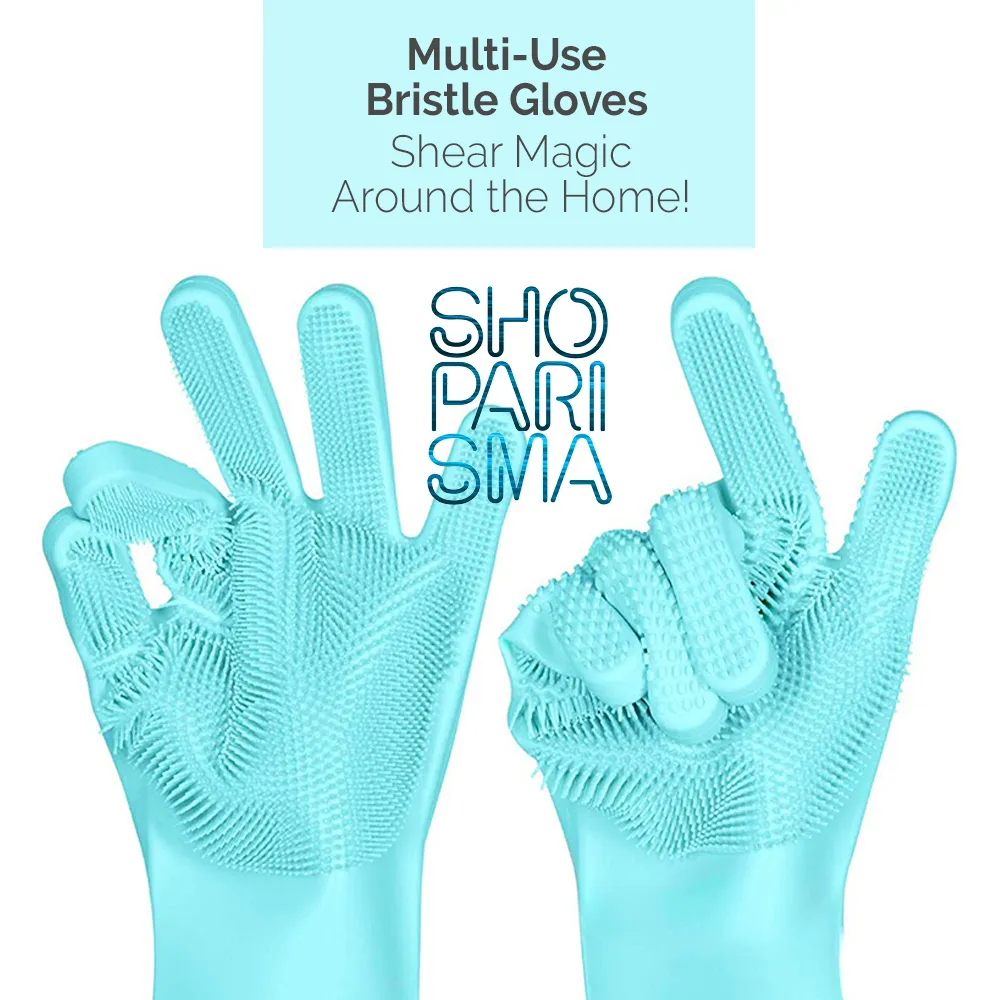 Multi-Purpose Bristle Gloves