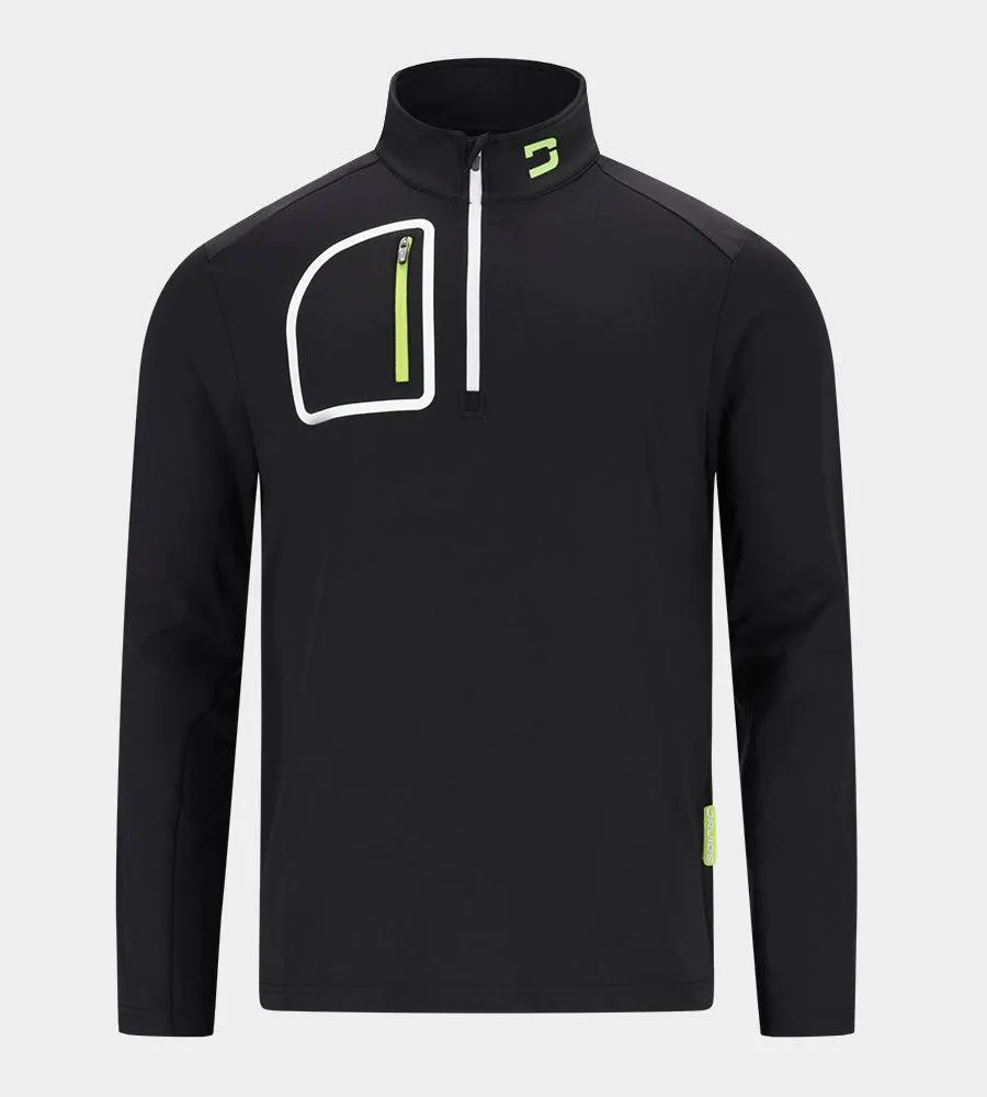 NAUTICAL MIDLAYER - BLACK