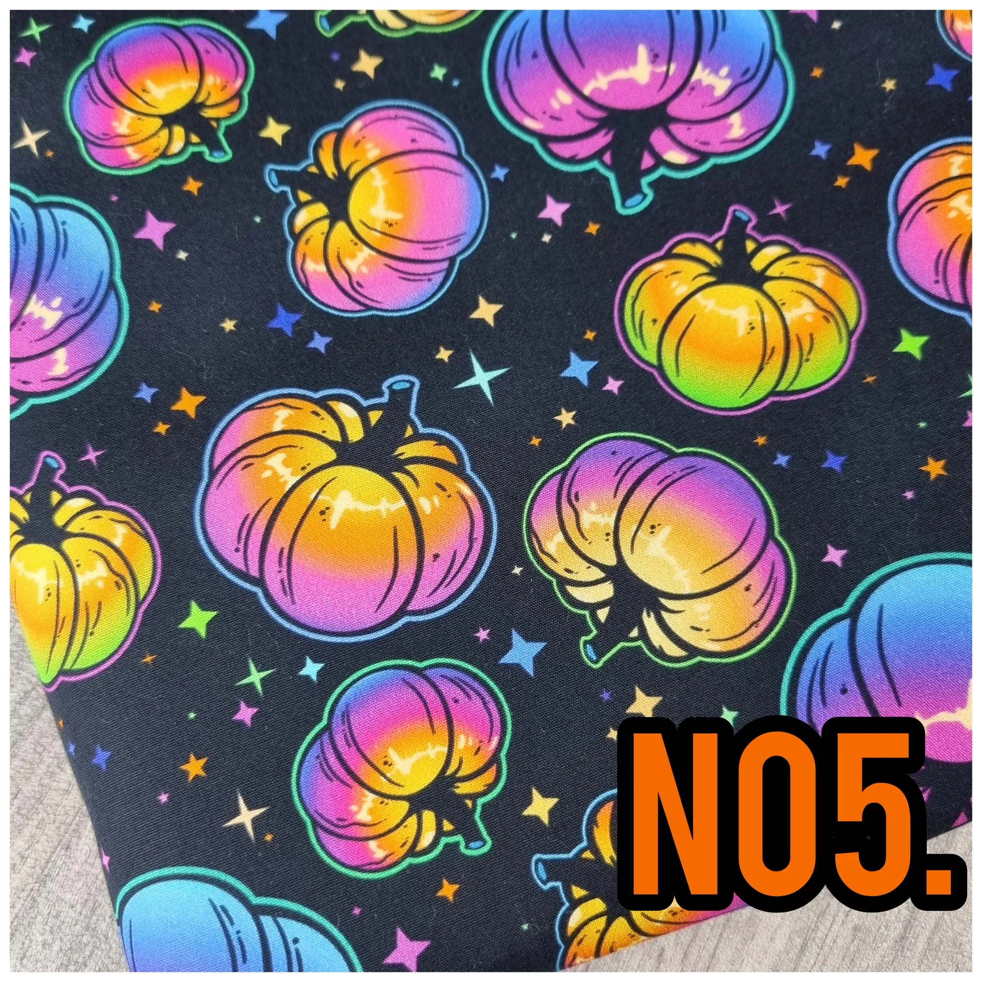 Neon Halloween Pumpkins High heels
