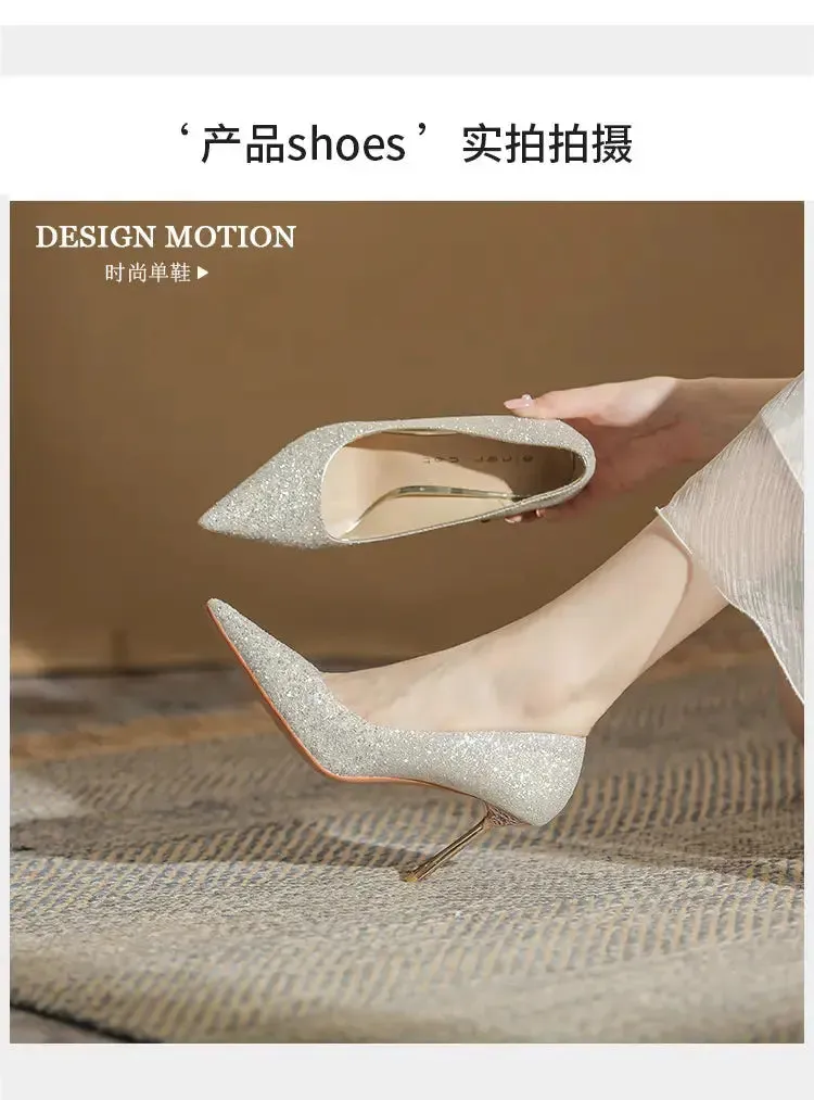 New design pumps Fashion Women Ladies Shoes New Design Sexy Summer Party Light Heels Spring Style Pumps Summer Heels For Women And Ladies
