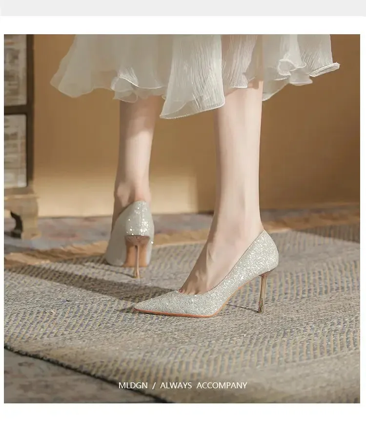 New design pumps Fashion Women Ladies Shoes New Design Sexy Summer Party Light Heels Spring Style Pumps Summer Heels For Women And Ladies