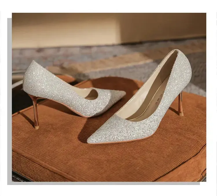 New design pumps Fashion Women Ladies Shoes New Design Sexy Summer Party Light Heels Spring Style Pumps Summer Heels For Women And Ladies