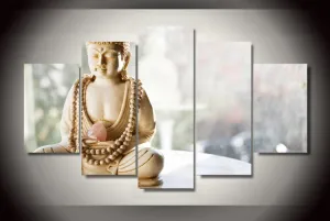 Peace & Buddha Canvas