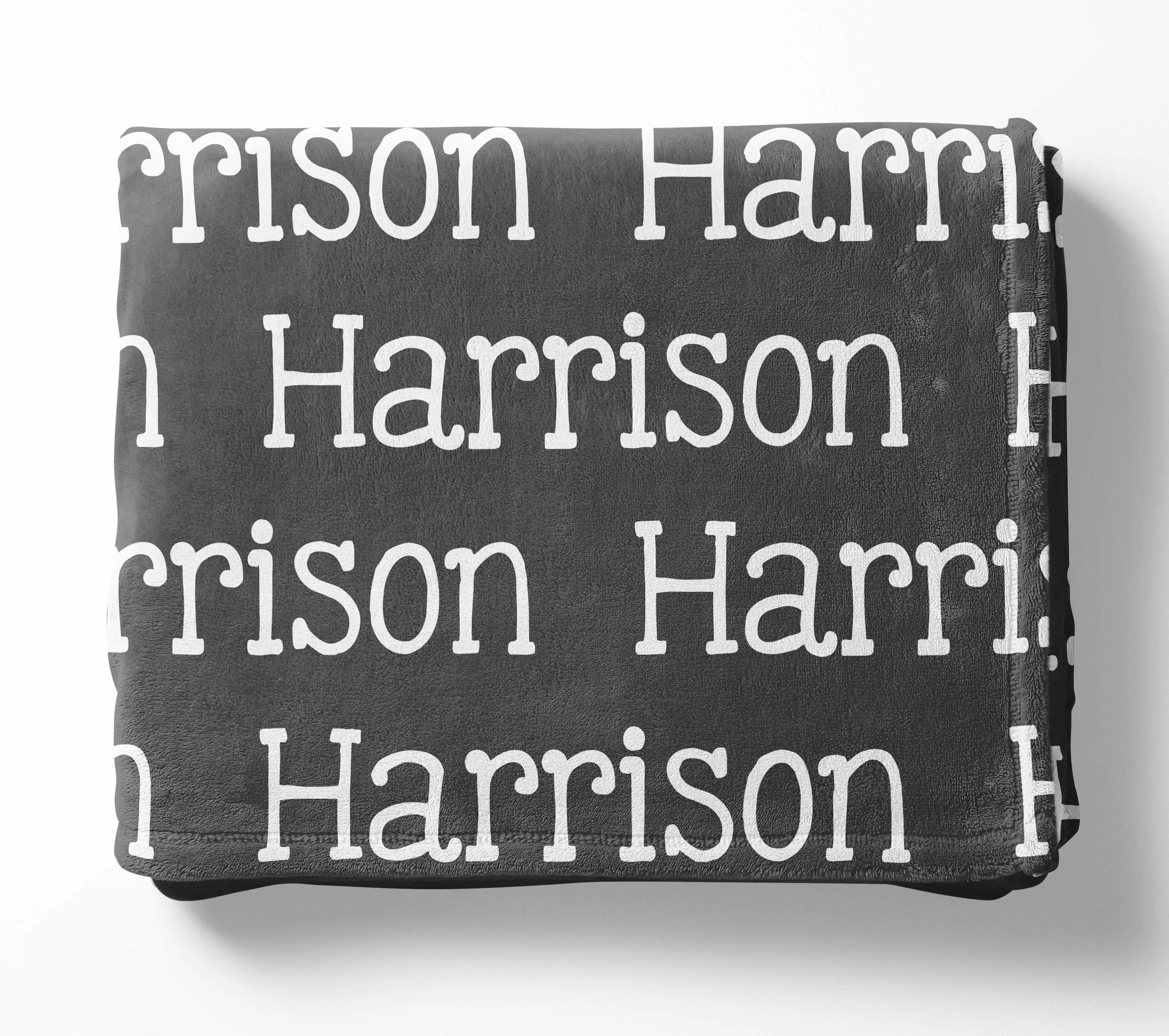 Personalized Kid/Teen Blanket - Name