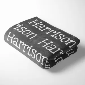 Personalized Kid/Teen Blanket - Name