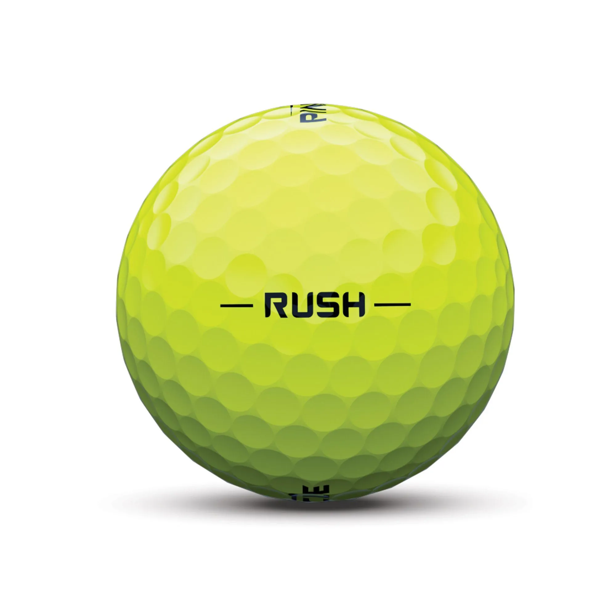 Pinnacle Rush Distance - Pelotas de golf amarillas (15 unidades)