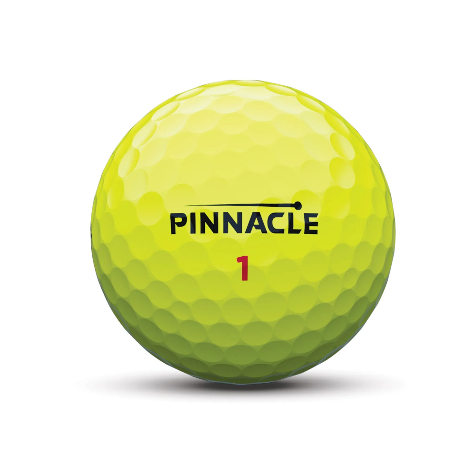 Pinnacle Rush Distance - Pelotas de golf amarillas (15 unidades)