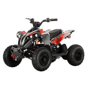 Pioneer 1200W Kids ATV 4 Wheeler with 14" Tires - Red