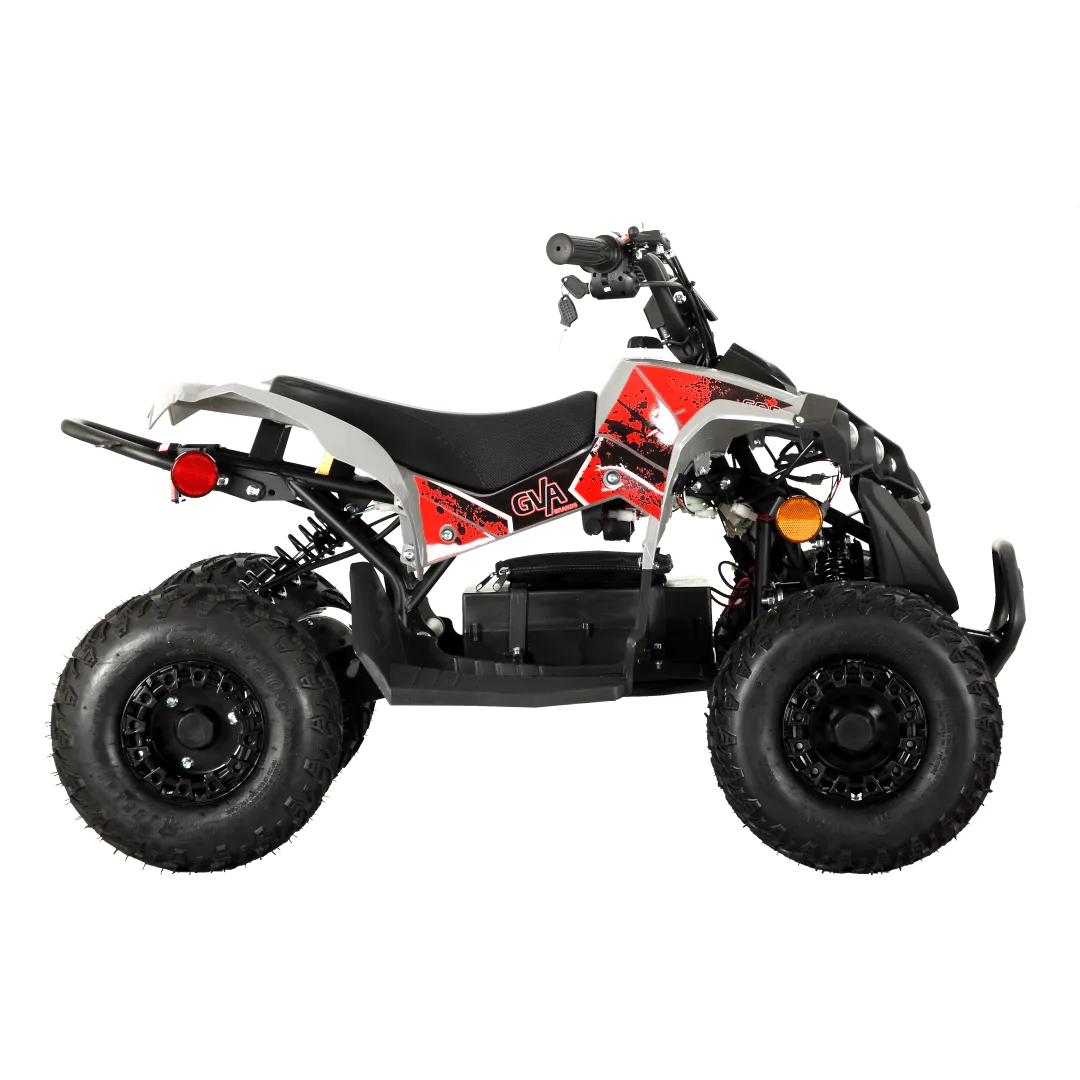 Pioneer 1200W Kids ATV 4 Wheeler with 14" Tires - Red