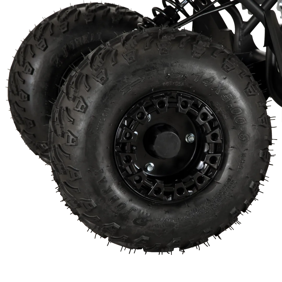 Pioneer 1200W Kids ATV 4 Wheeler with 14" Tires - Red