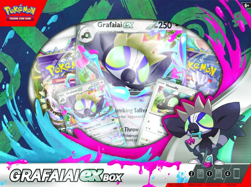 Pokemon TCG: Grafaiai EX Box