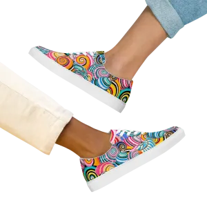Polimitas Women’s lace-up canvas shoes
