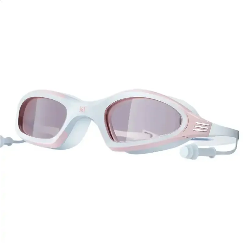 Professional anti fog swimming goggles - hd waterproof silicone cap - sports equipment for men