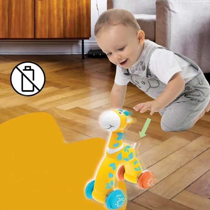 Push and Go Giraffe