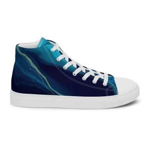 QG Men's Marble Planet Canvas Shoes