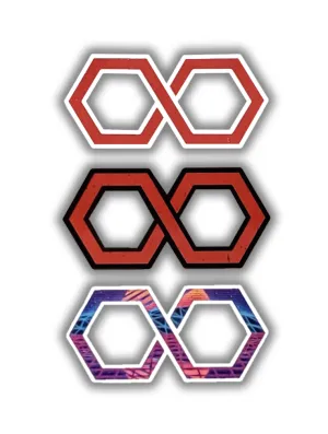 "Infinity Logo" 3-Sticker Pack