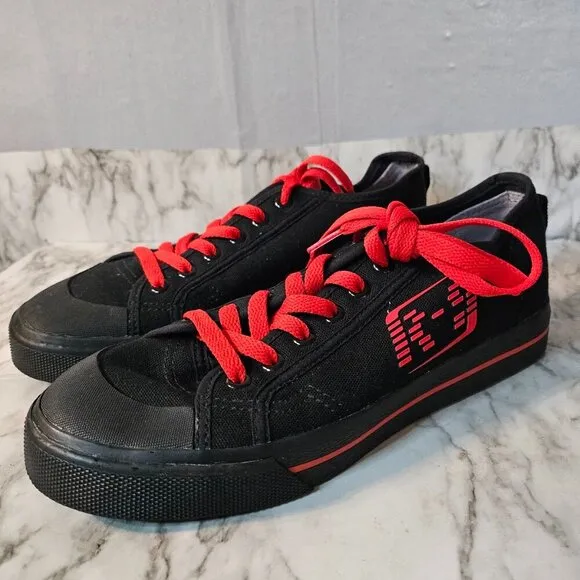 Raf Simons Adidas W 8.5 M 6 Classic Canvas Shoes