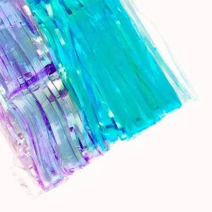 Rain silk door curtain