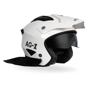 RXT AG-X Farm Helmet with Neck Curtain - Solid Colours