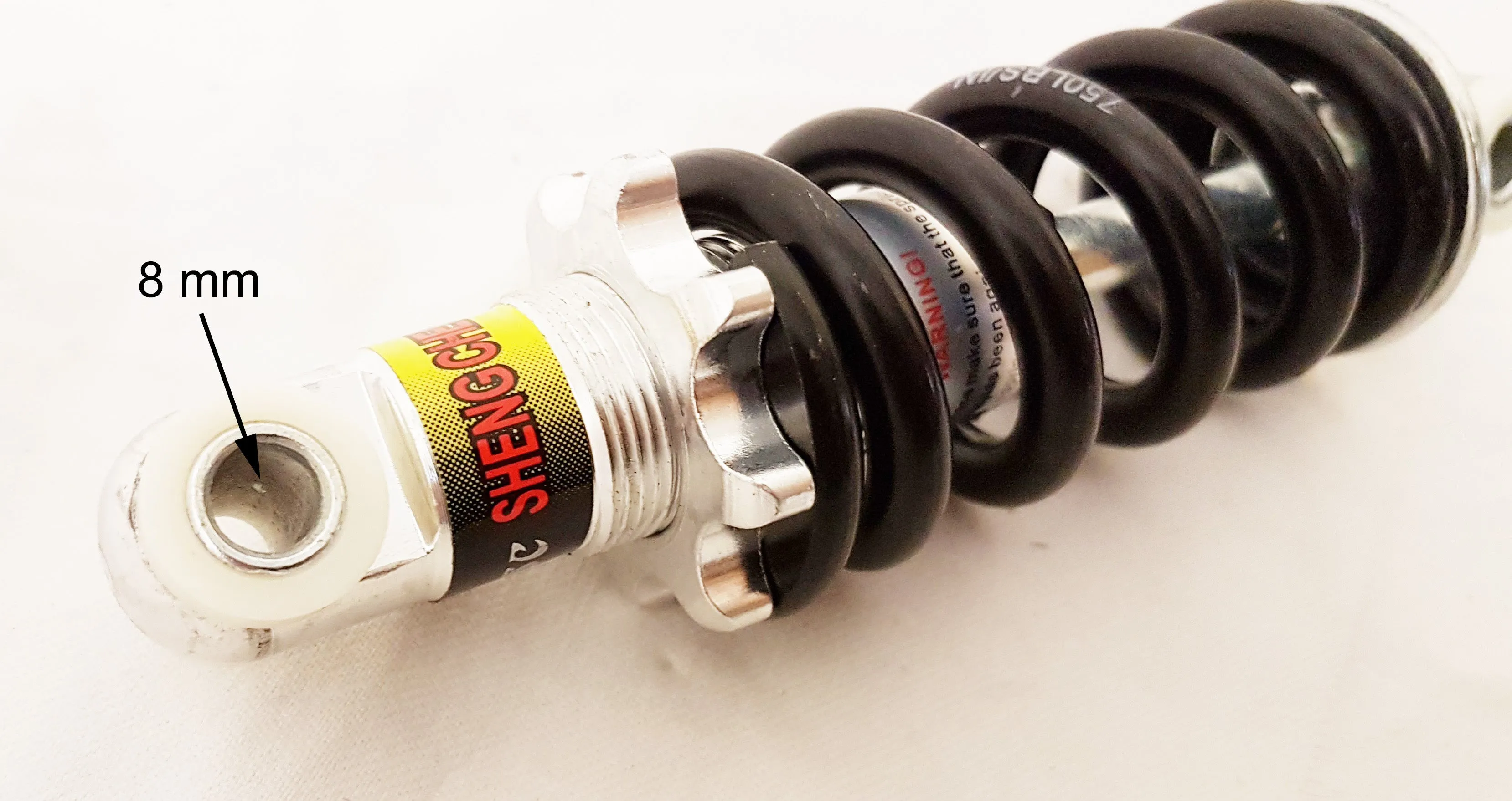 SH024 FRONT SHOCK ABSORBER FOR 49CC KXD MINI QUAD BIKE  / QUADARD 750LB/IN