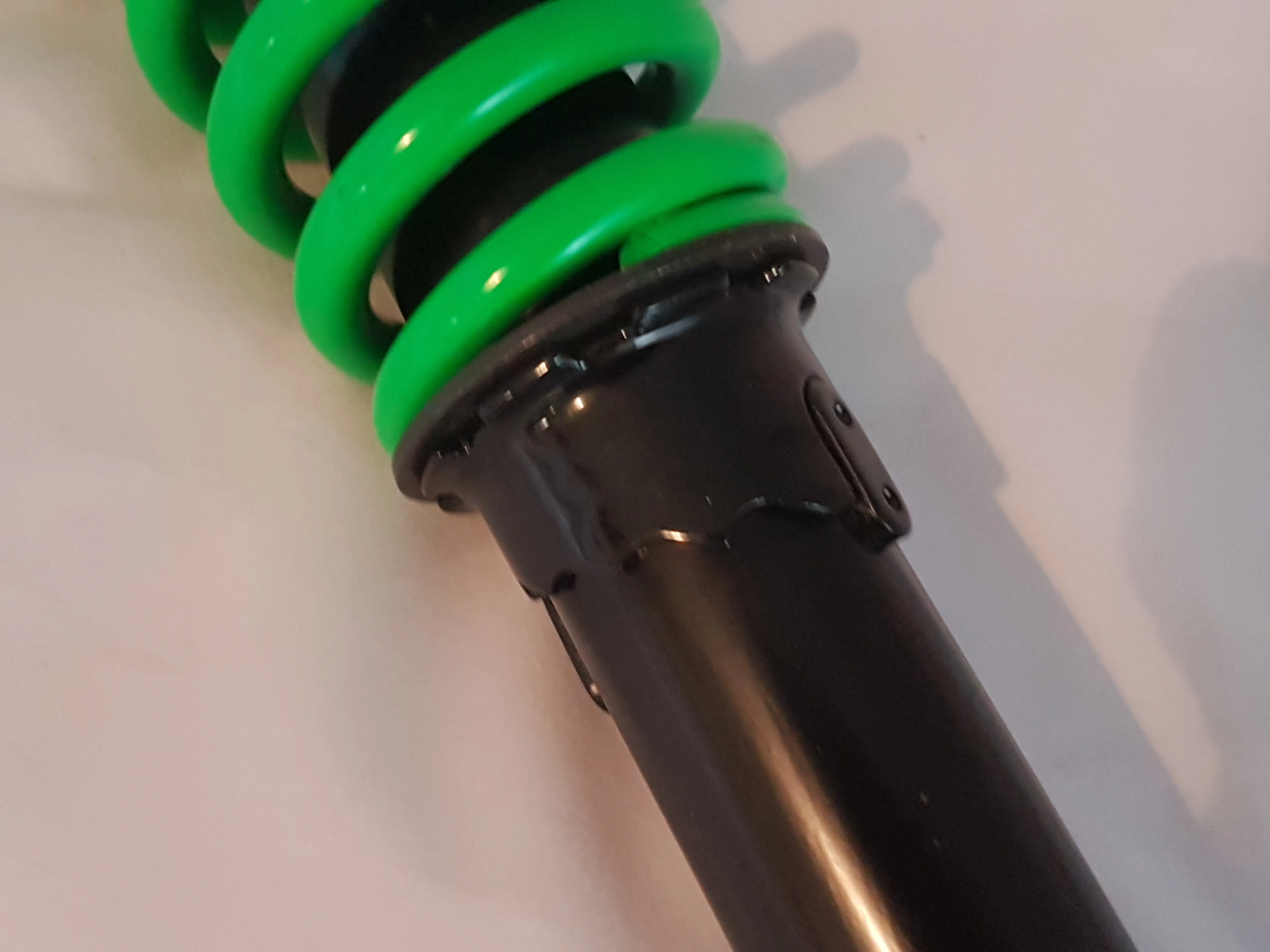 SH071 GREEN FRONT SHOCK ABSORBER SPRING FOR UPBEAT 125CC QUAD BIKE ATV 320 ADJUSTABLE