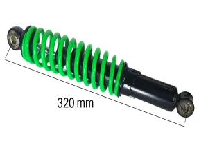 SH071 GREEN FRONT SHOCK ABSORBER SPRING FOR UPBEAT 125CC QUAD BIKE ATV 320 ADJUSTABLE