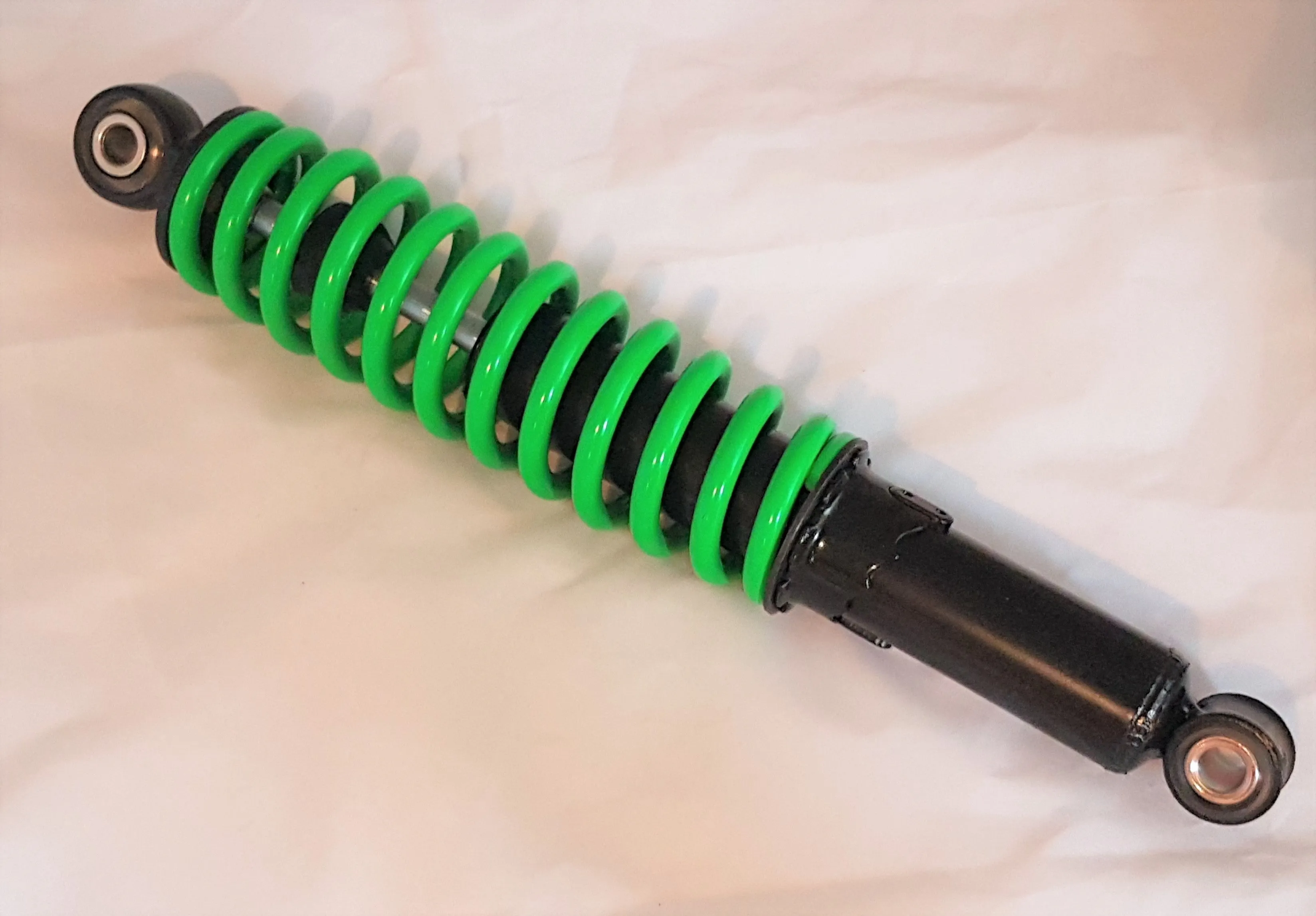 SH071 GREEN FRONT SHOCK ABSORBER SPRING FOR UPBEAT 125CC QUAD BIKE ATV 320 ADJUSTABLE