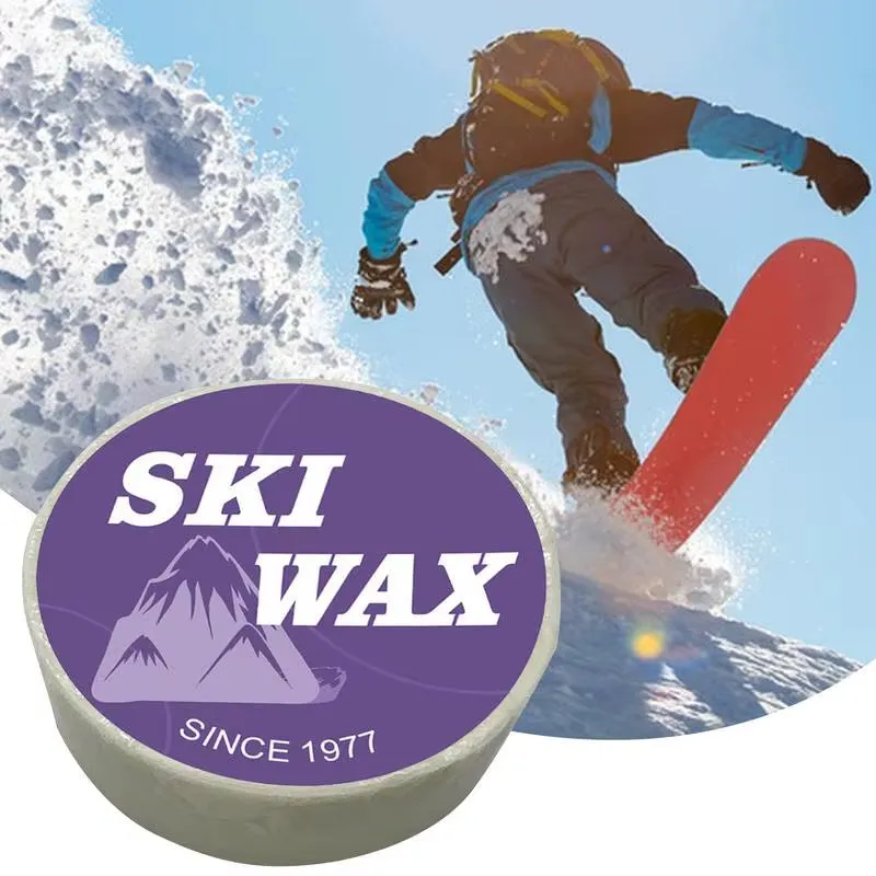 Skateboard Wax Anti-Slip Snowboard Wax Portable Repair Maintenance Wax Surfing Board Wax Multi-Purpose Skating Maintenance Cream