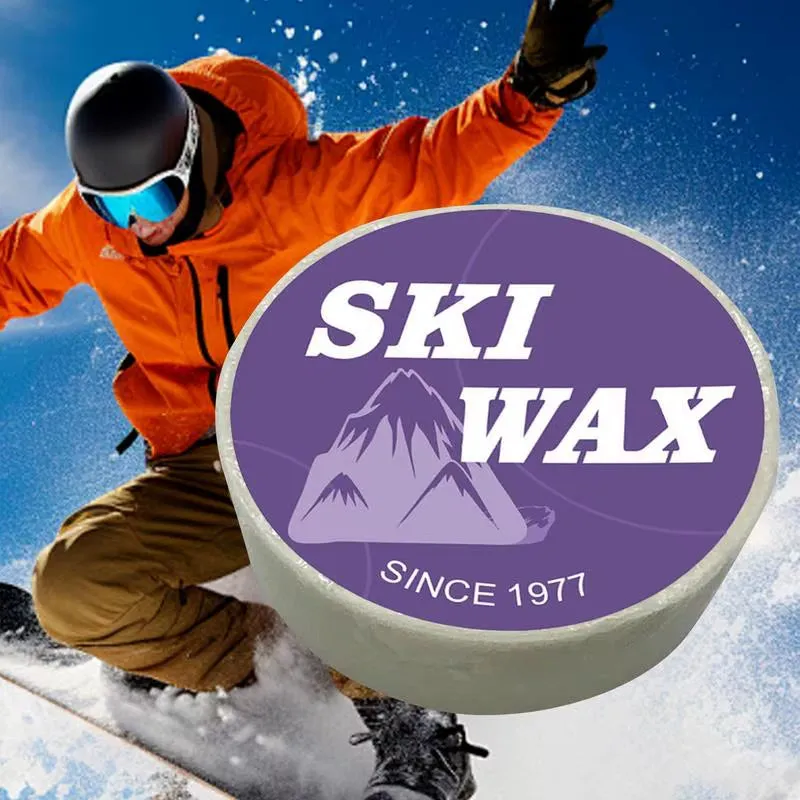 Skateboard Wax Anti-Slip Snowboard Wax Portable Repair Maintenance Wax Surfing Board Wax Multi-Purpose Skating Maintenance Cream