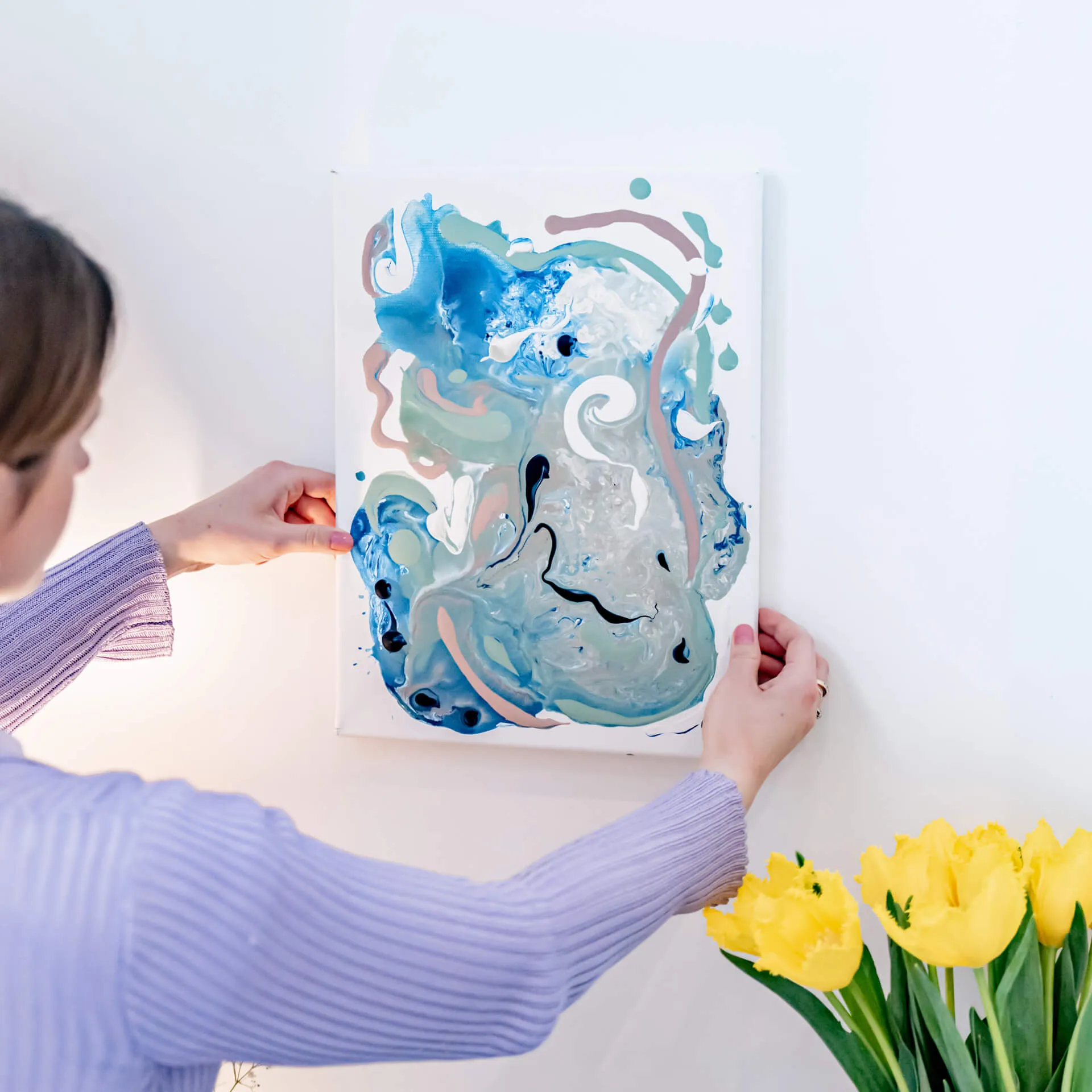 Small Abstract Painting Kit