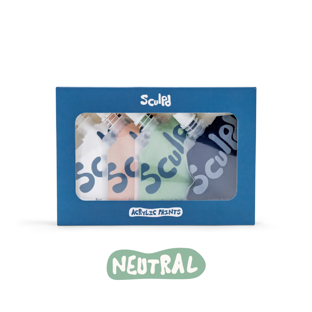 Small Abstract Painting Kit