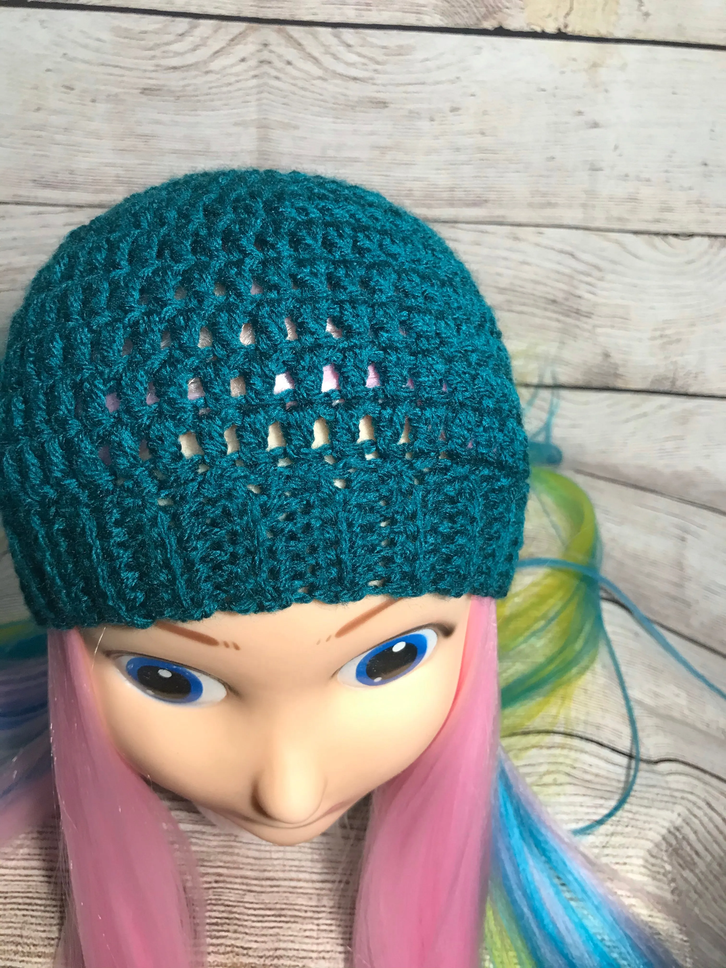 Small Beanie Hat w/ Ribbing (Simple)