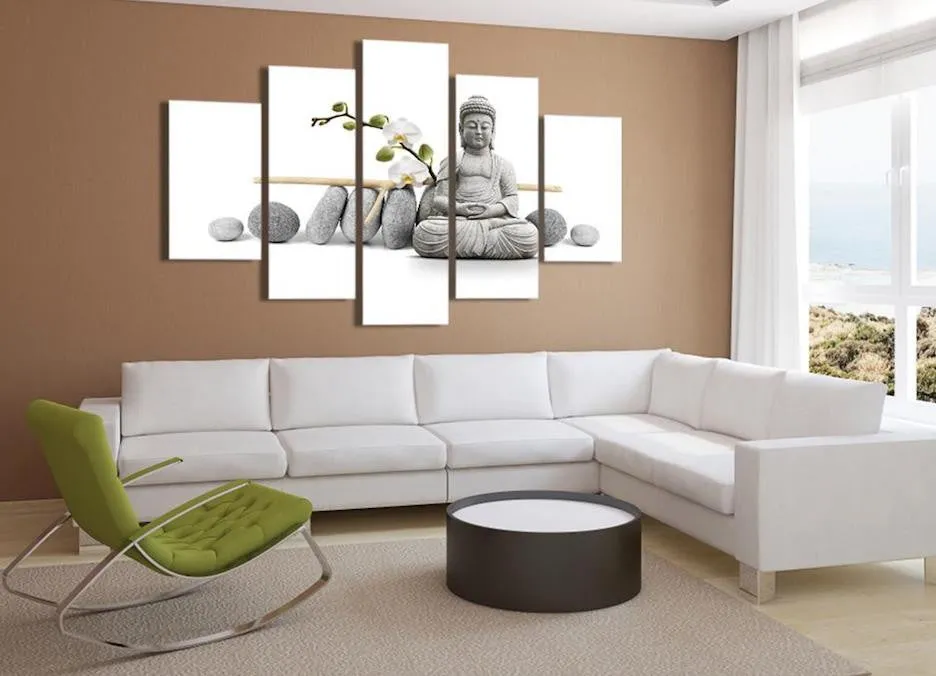 Stone Buddha Canvas