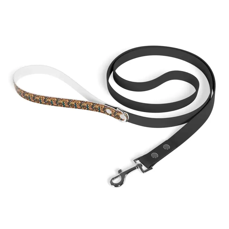 Stylish Pup Leash with Unique Dog Print Pattern