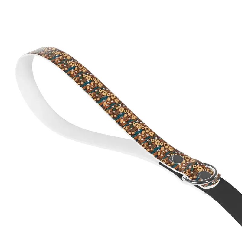 Stylish Pup Leash with Unique Dog Print Pattern