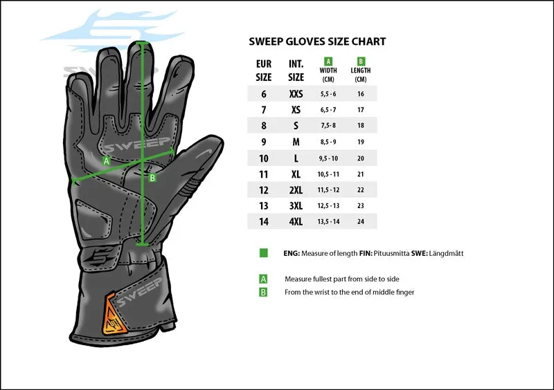 Sweep Womens Mission Gloves