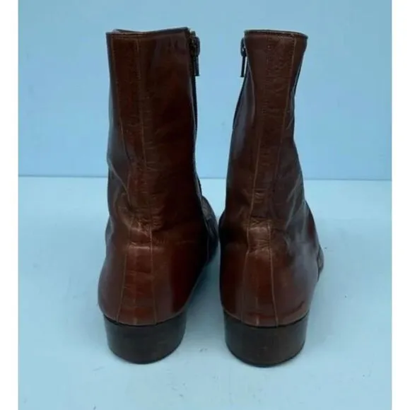 The Baron Collection Boots Made in Spain Men’s Red/Brown Size 10B Chukka Boots