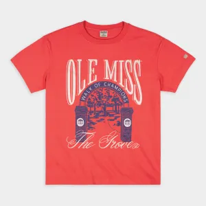 The Grove at Ole Miss Walk of Champions Vintage Heavyweight Tee