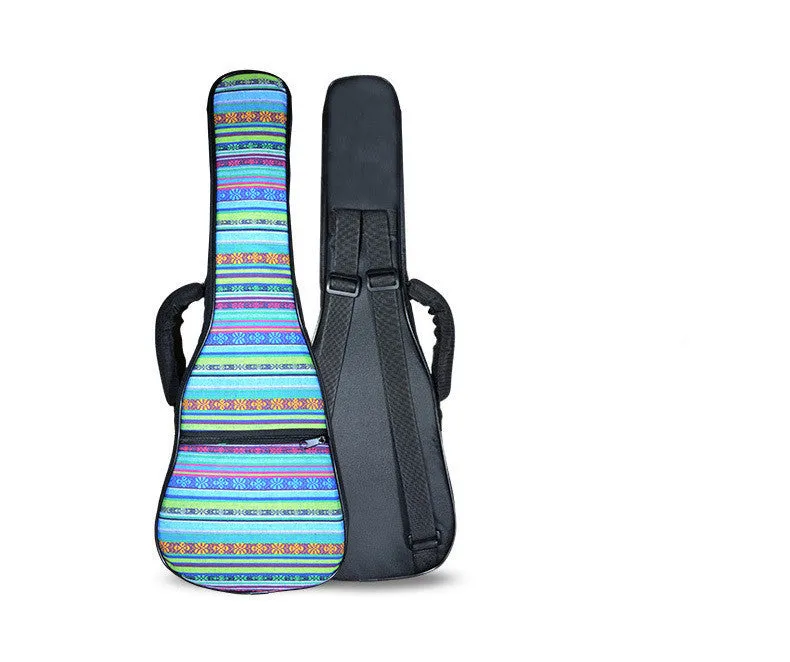 Thicker Protable 23"24"inches concert ukulele case girl boy kid gift small bass guitar bag hawai soft gig cover backpack lanikai