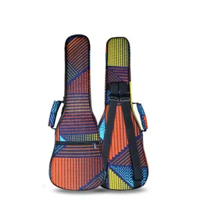 Thicker Protable 23"24"inches concert ukulele case girl boy kid gift small bass guitar bag hawai soft gig cover backpack lanikai