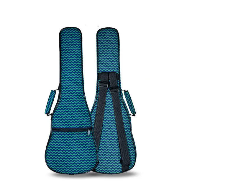 Thicker Protable 23"24"inches concert ukulele case girl boy kid gift small bass guitar bag hawai soft gig cover backpack lanikai