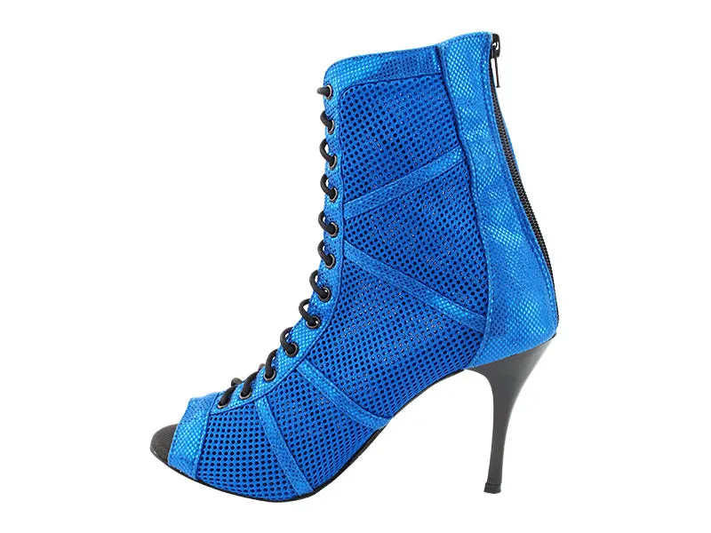 VFBoot Latin 3302 Illusion Blue Velvet & Blue Knit Mesh