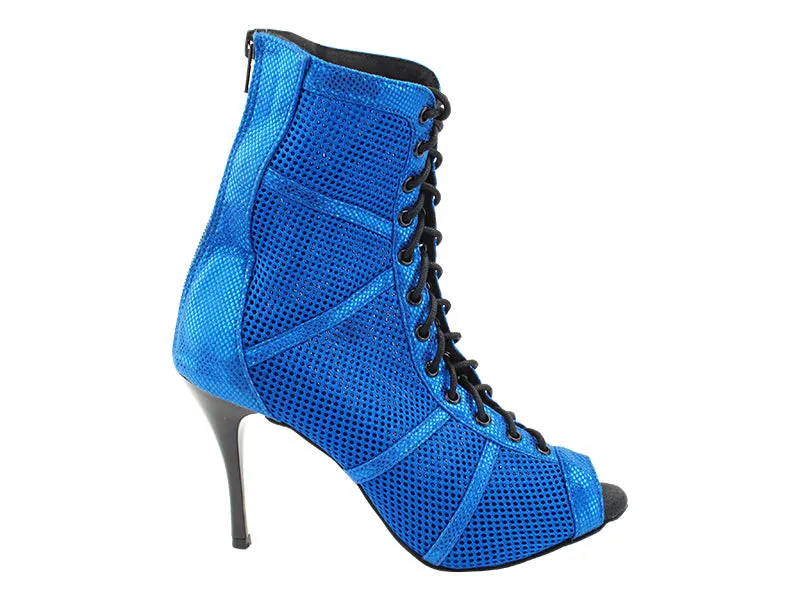 VFBoot Latin 3302 Illusion Blue Velvet & Blue Knit Mesh