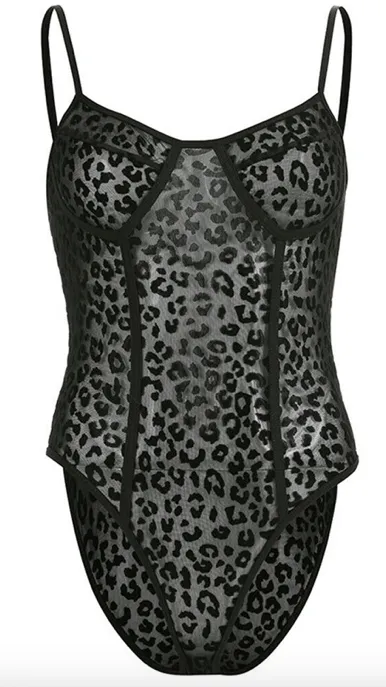 Wildside BodySuit in Black