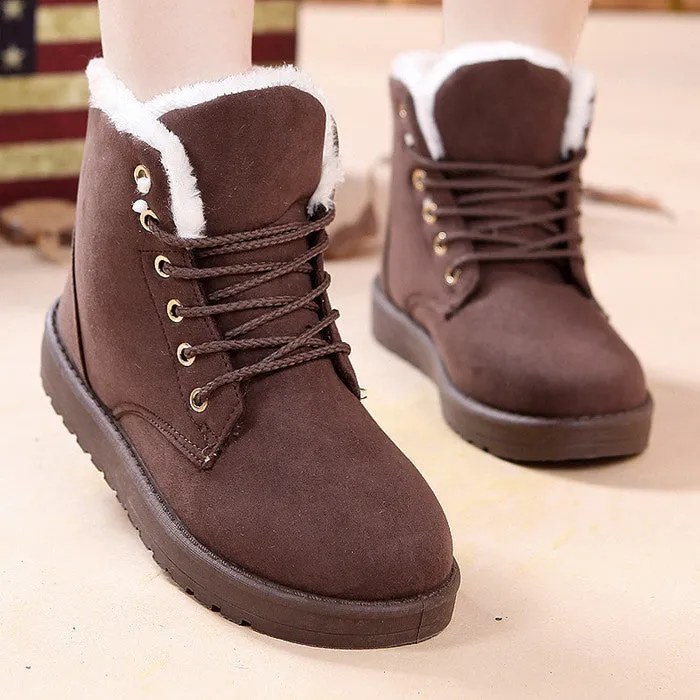 Women casual shoes fashion snow shoes