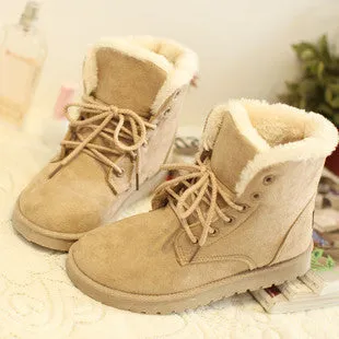 Women casual shoes fashion snow shoes